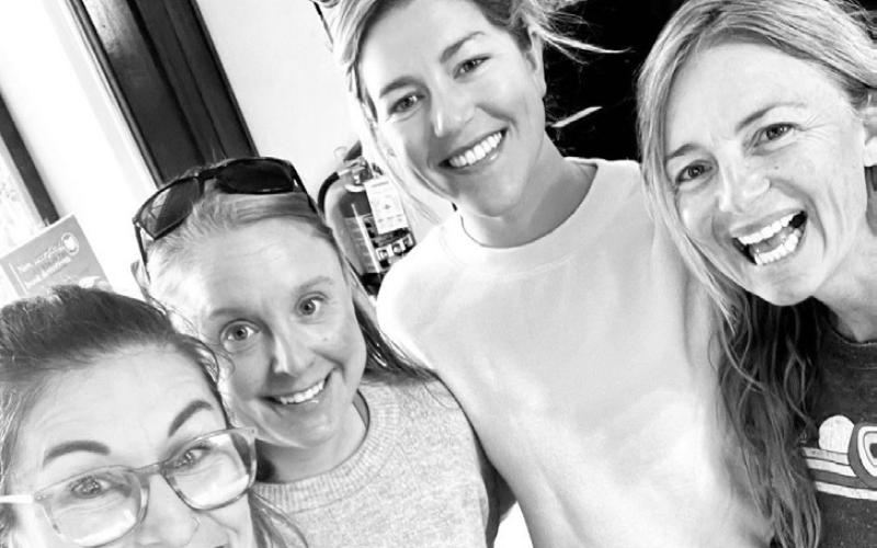 Co-Owners Misiti Anderson, Jessie Rowe, Sarah Moore, Kim Grant with MOVE. Photo submitted by SJDA