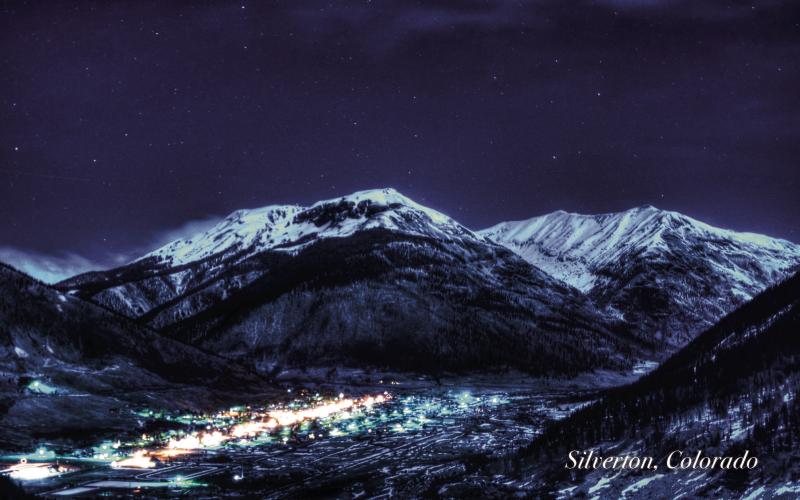 Stars over Silverton. Photo credit Adam Andrade