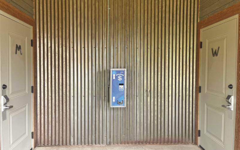 Anesi Park coin operated showers