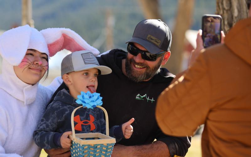 Photo by: Dave Tomanovich Egg-citement levels were high at Silverton’s annual Easter Egg Hunt.
