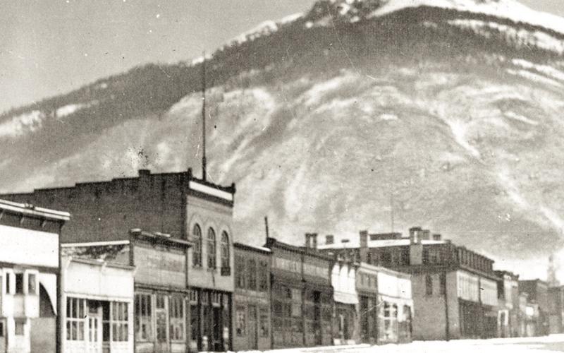 Silverton, November 1940 Greene Street in November 1940, looking north from the corner of 11th and Greene/
