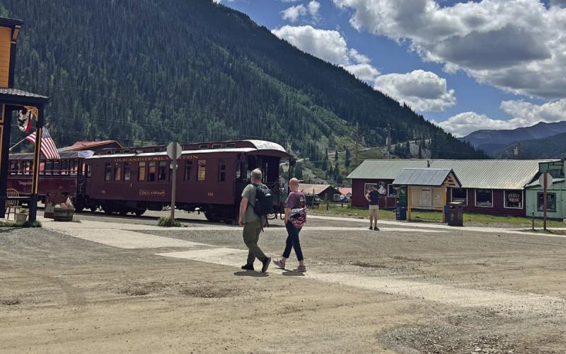 Train returns to Silverton Tuesday Aug 27th. Photo credit DeAnne Gallegos