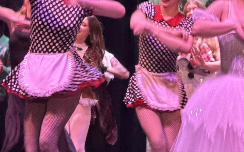 Photo by Jane Edwards Amelia Edwards dancing in Weehawken Dance’s Polar Express