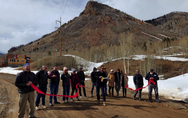 Ribbon Cut! Photo credit TOS