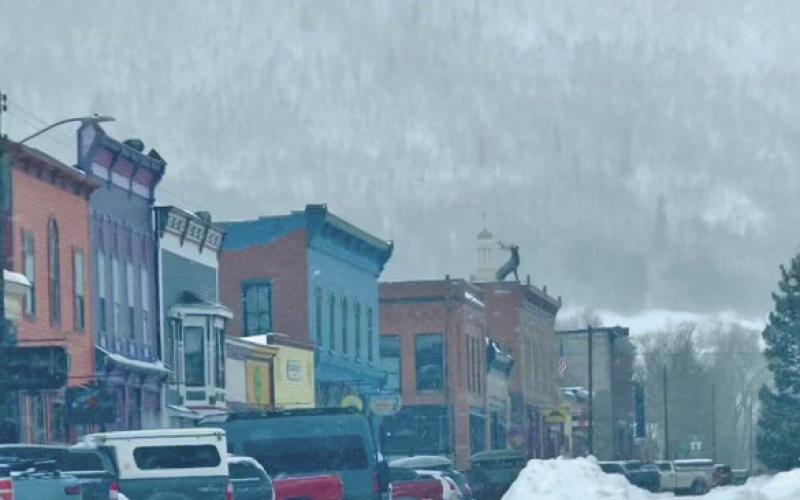 Snowy Sunday in Silverton. Photo credit DeAnne Gallegos