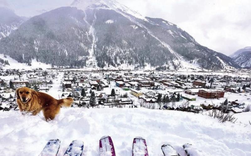 Best view in town after weekend snowstorm Photo credit Jesse Rowe