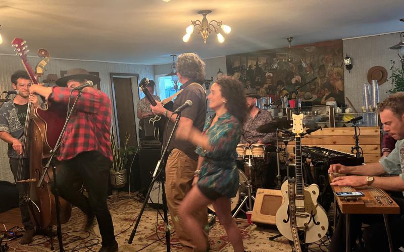 A mix of local musicians and a traveling band made for a night to remember at El Bandito on Friday night. Photo credit DeAnne Gallegos