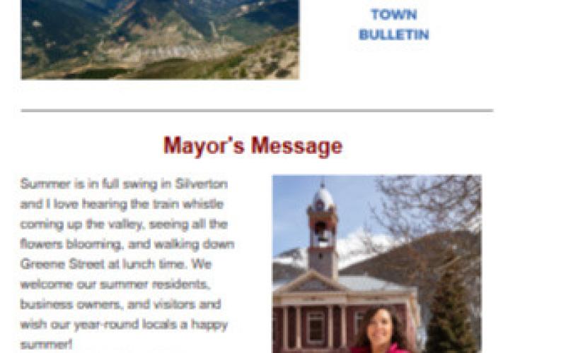 Town of Silverton Starts Newsletter to Keep Community Informed