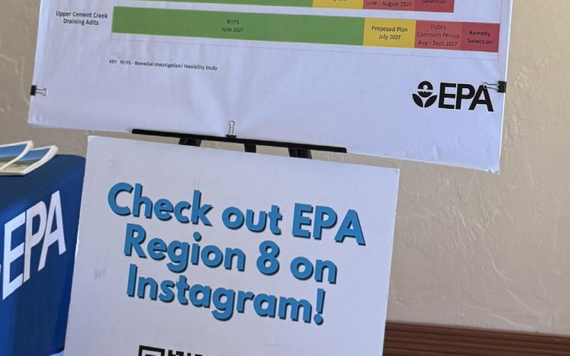 EPA information table had a 2026 Cleanup Roadmap display