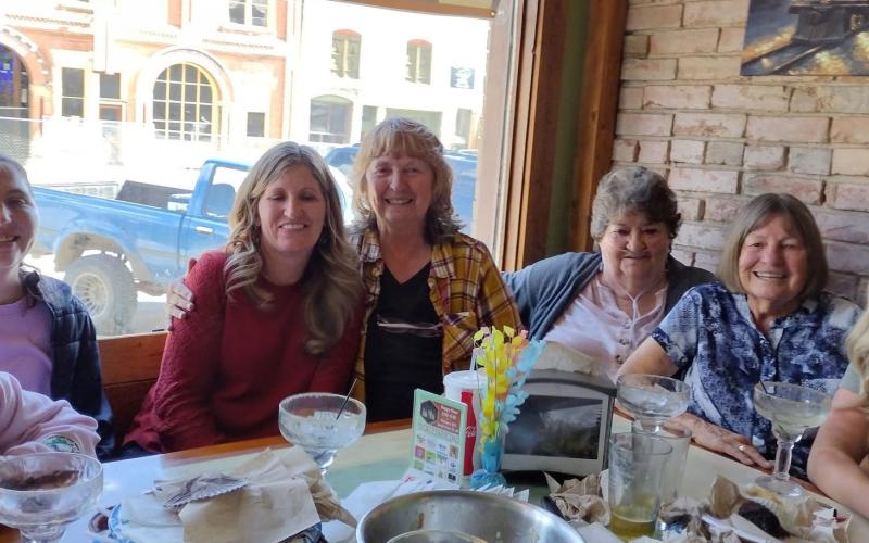 Group that attended Patti Bingel’s retirement from Silverton LP Gas photo by Charla Bingel Andreatta