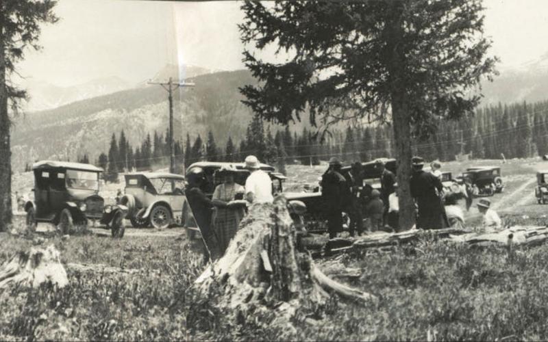 Molas Lake Park dedication picnic, June 28, 1925.