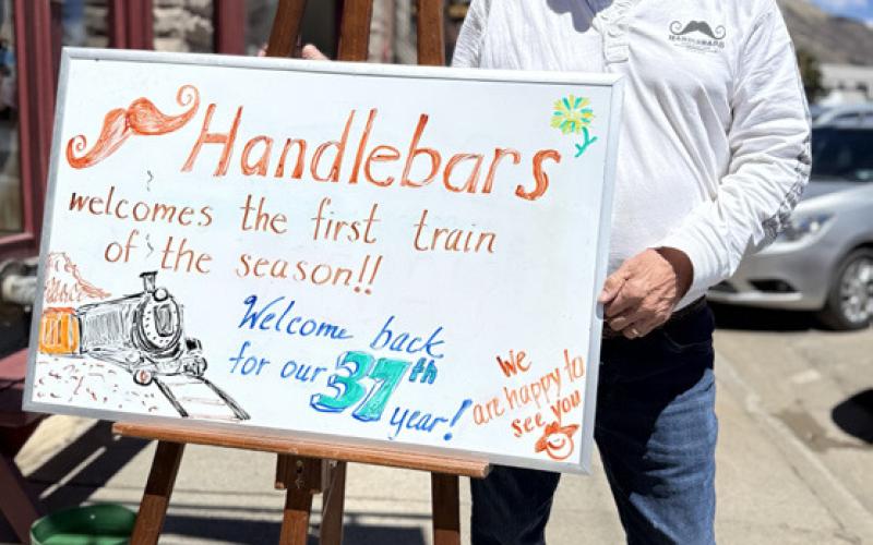 Handlebars Ken Boden is on his 37th summer season photo by DeAnne Gallegos
