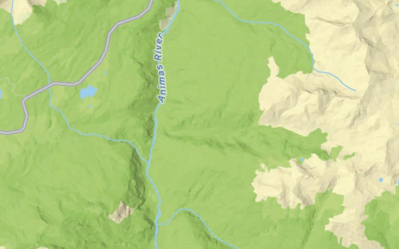 Map of were the accident occured