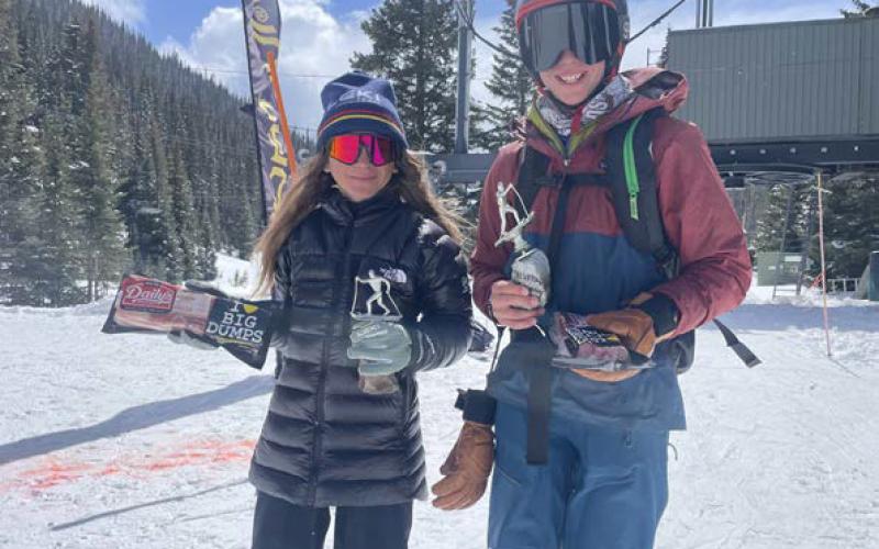 Tao Couvreux (age 12) and Griff Pinto (age 13)- 5:19 &amp; 5:36 respectively -Young Gunz award. Photo credit COSMIC Joe Risi
