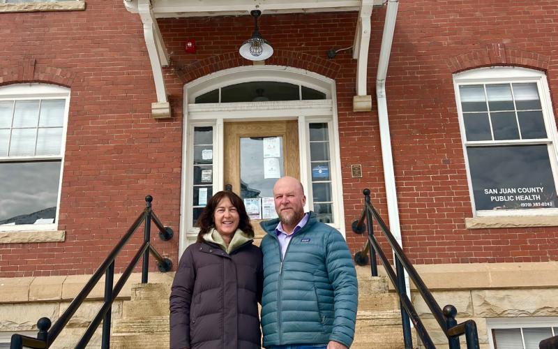 High Country Remote Care clinic is located at 1315 Snowden Street. (L-R) Dr. Yvonne Naughton and Dr. Dave Brown. Photo credit DeAnne Gallegos
