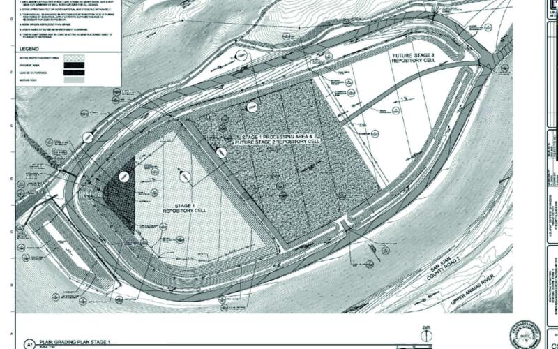 Map from the EPA Town and County Meeting