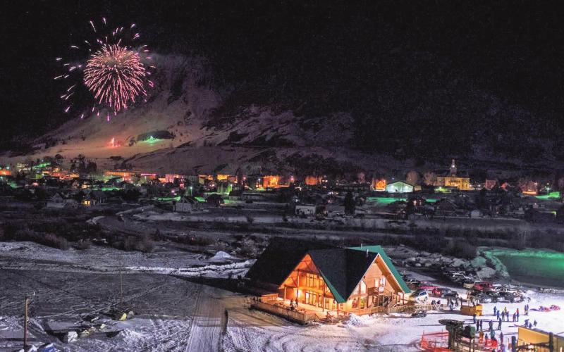 Fireworks light up the night sky over Silverton. Photo Credit Ray Dileo