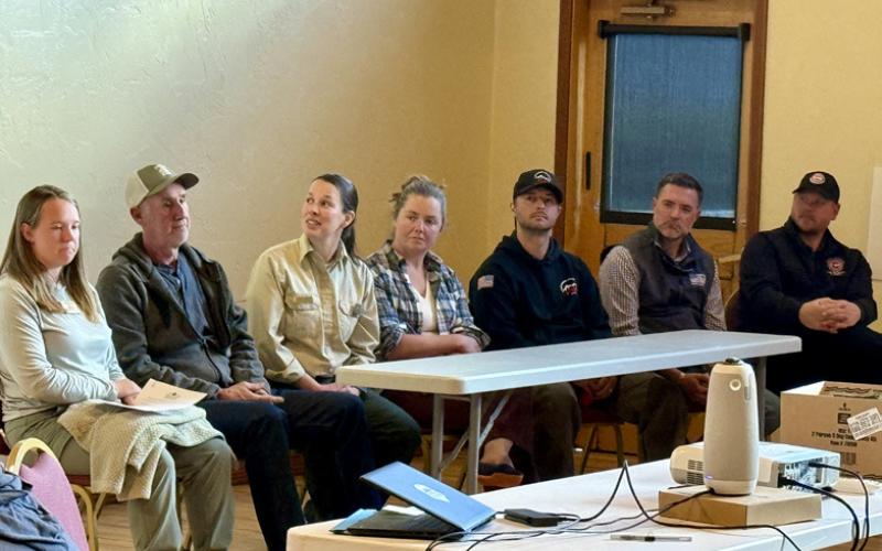 There were panel discussions during the wildfire prepardness meeting Photos by DeAnne Gallegos