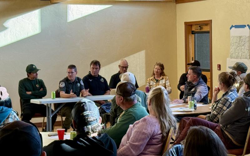 Local emergency services panel answered questions