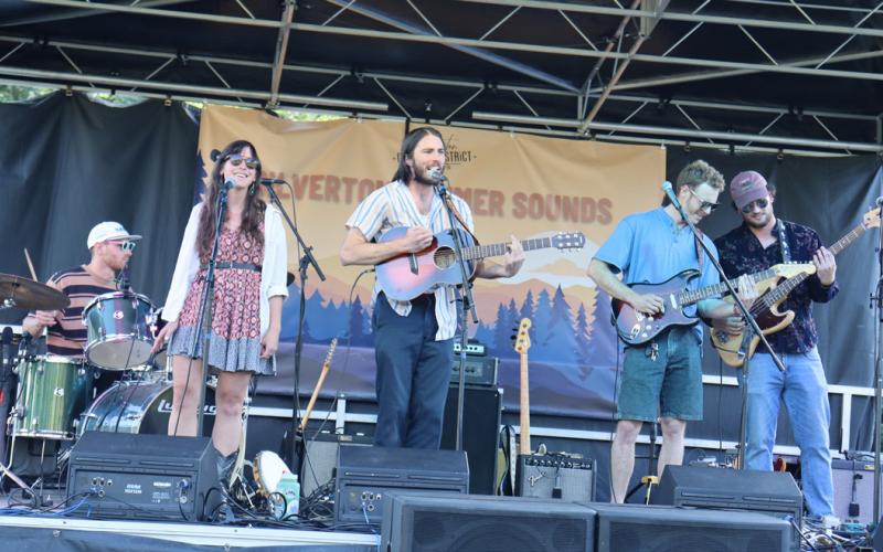 Local El Bandito Band opening the concert series. Photo credit Phil Antonelli