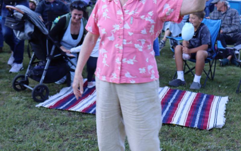 Karla Safranski at the Summer Sounds Concert. Photo credit Phil Antonelli