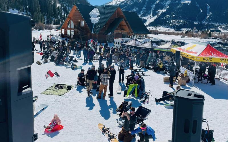 Silverton Banked Slalom was packed with ‘beach goers’ at Kendall Mountain Ski Area. Photo credit Danny Castle KSJC