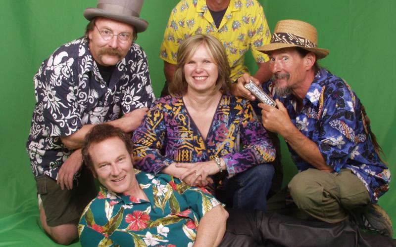 Silverton’s local band Too Little O2 (back row left to right) Scott Fetchenheir, Tommy Evans, Freddie Canfield, Center Judy Fisher and Front Mike Geryak