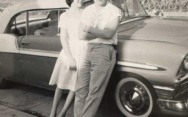 Jake and Margaret as a young couple in the 1960’s