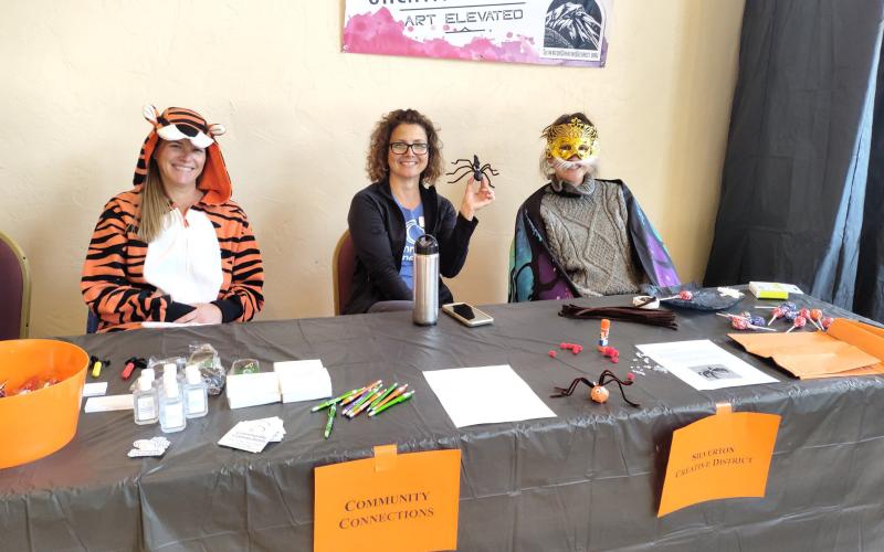 A booth at the fall fair. Photo credit Dayna Kranker