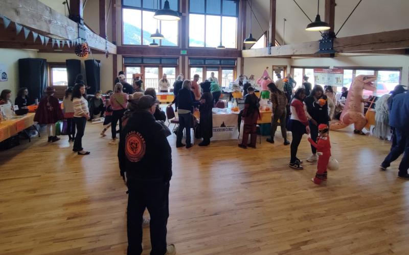 The Fall Fair and Halloween Parade at Kendall Mountain Rec Center. Photo credit Dayna Kranker