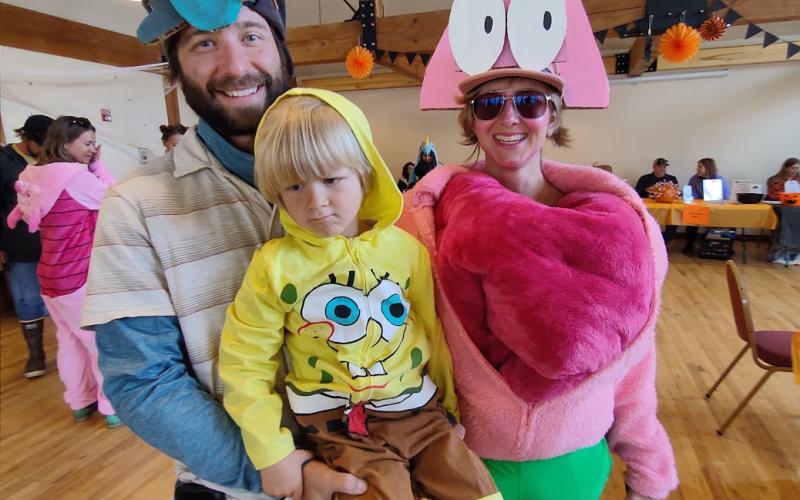 The SpongeBob family! Photo credit Dayna Kranker
