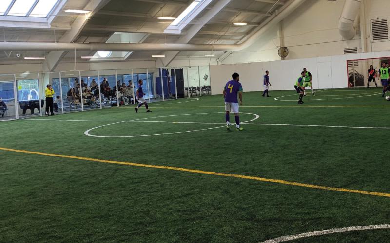 Silverton Miners indoor soccer team won 6-4 over the Latin Kings in Montrose on Sunday. Martin Torres had two goals; Rob Gardiner had two goals; team captain Jordan Bierma had one goal, and Jesus “Shorty” Inzunza had one goal. The goalie, Preston “Trower of Power” Trower, was the game’s MVP, with more saves than we could count. Their next game is Sunday at the Montrose Fieldhouse at 3:40 pm. Photo Credit, Marc Kloster
