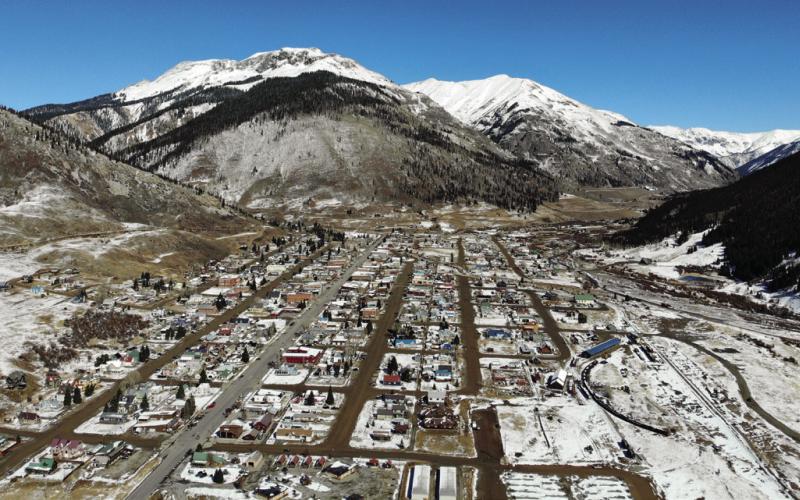 A bluebird day in Silverton Calvin Davenport/Silverton Standard