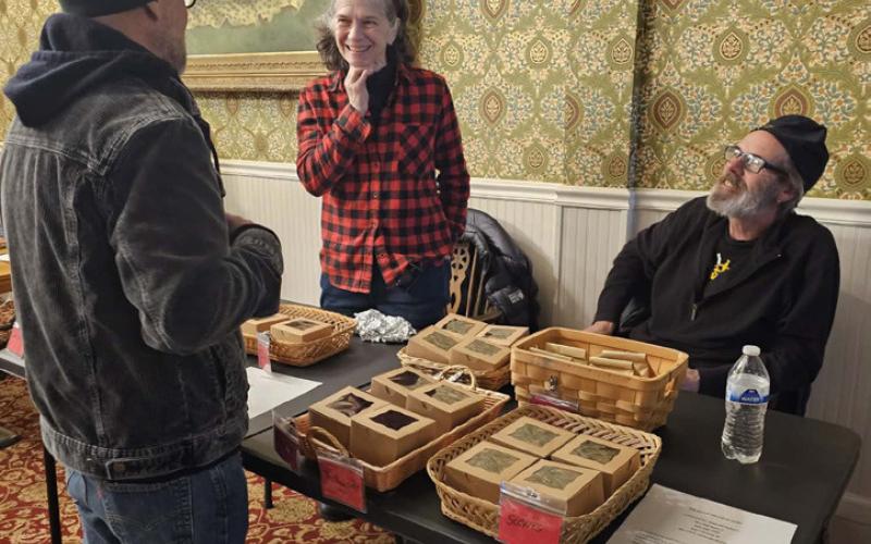 Deborah and Rob Roberts make freshbaked goods and Italian Cookies photo by Haley Jones