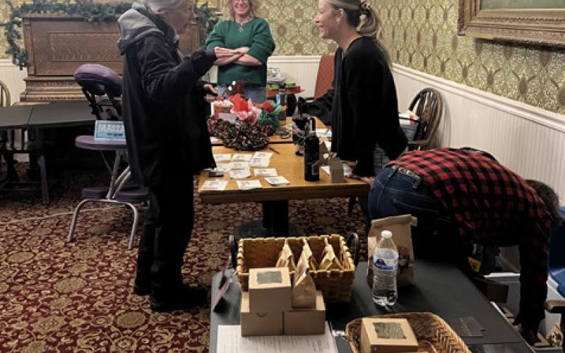The annual Christmas Bazaar in the Grand Imperial Hotel was well attended photo by Scott Fetchenhier