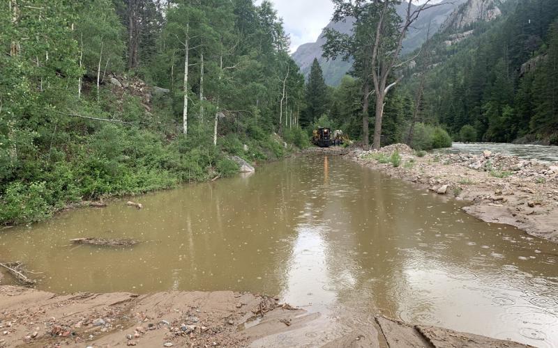 Rockslide On Train Tracks Interrupts