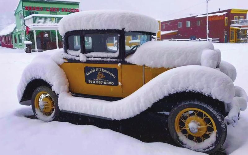 Fresh snow in Silverton Photo Credit Melanie Bergolc