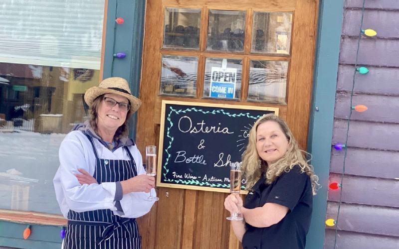 Wendy Polly and Lisa Risoli have partnered at The Osteria &amp; Bottle Shop located in the VillaDalle Inn on 13th &amp; Blair St, featuring dine in and take-out dishes photo by The Osteria