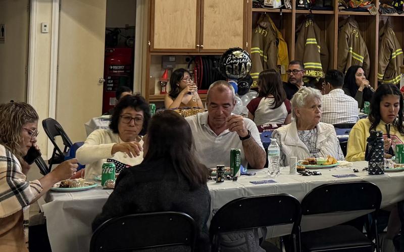 Silverton High School graduation luncheon last Friday at the firehouse photo by DeAnne Gallegos