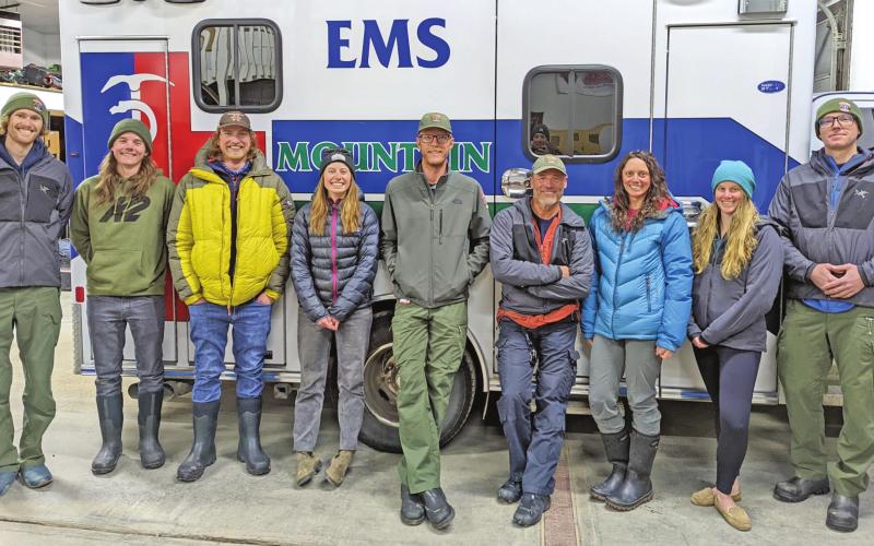 Congratulations to the EMT class of 2022! Ben Thuss, Colton Fraiser