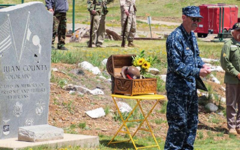 Gary Davis, Silverton American Legion Post 14 Commander, May 30, Memorial Day.