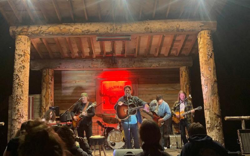 Photo by Andrea Trower Columbine Roadhouse had a sold-out show Uncle Lucias from Austin Texas last Sunday night.