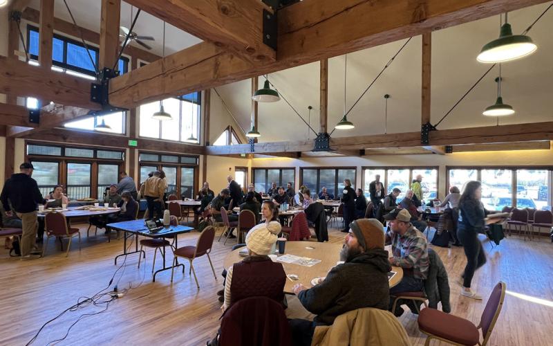 55 plus local business owners, budding business owners, and non-profits came together for a half day summit at Kendall Recreation Center. Photo credit DeAnne Gallegos