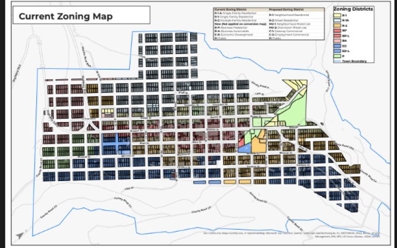 The current zoning map.