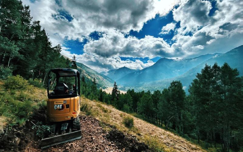 Trail Construction begins on July 17, 2023.