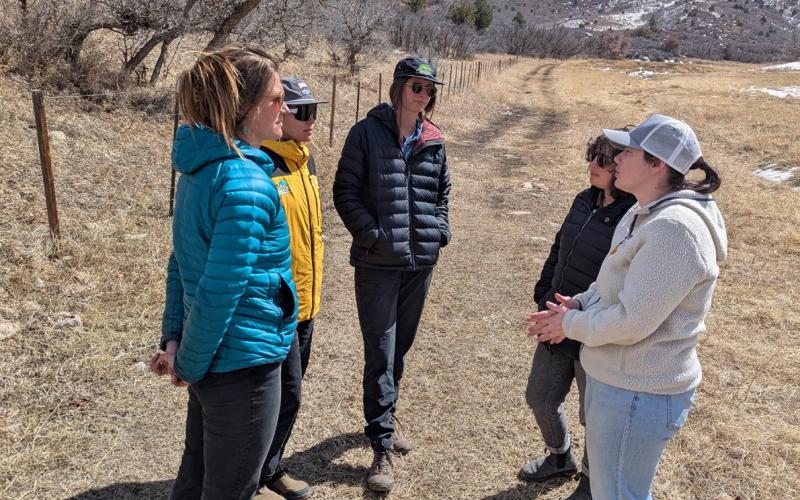 MSI staff used the entire Rancho Sendero property for their breakout sessions and day long staff retreat. Photo credit MSI