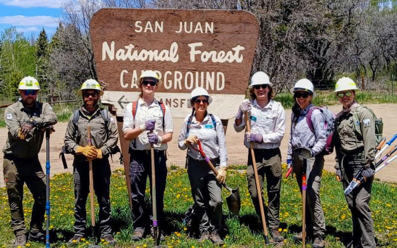 SJMA's Forest Ambassador Team photo by SJMA