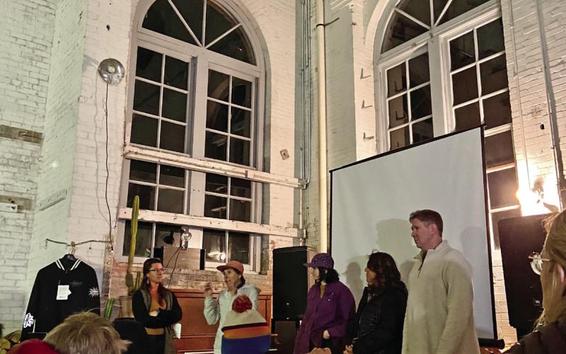 Panel discussion at the POW event. Photo credit Terry Schuyler