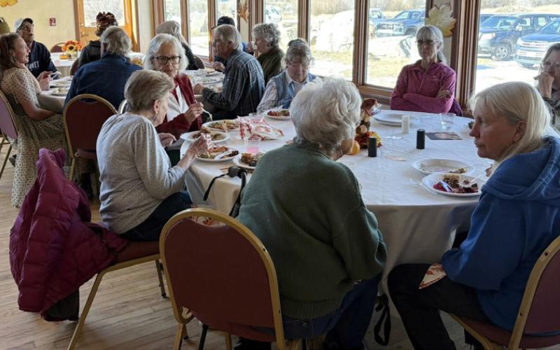photo by Melanie Bergolc Sharing a meal together in Silverton is one of the best traditions for Thanksgiving
