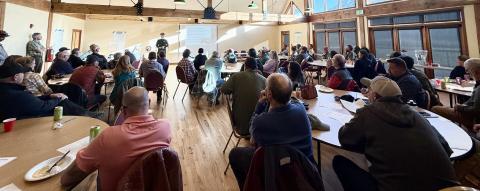 80 plus were in attendance last Monday for the wildfire prepardness meeting